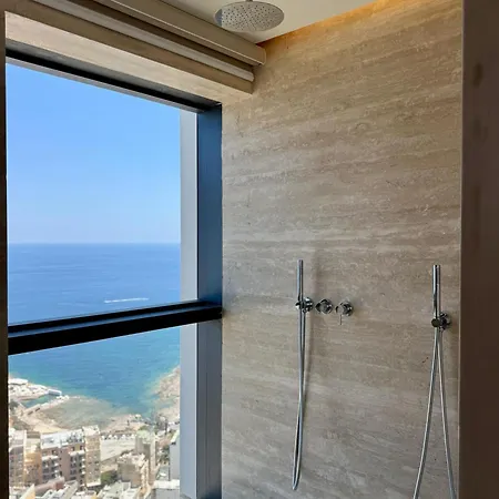 Apartman Mercury Luxe Panoramic Sea View San Ġiljan