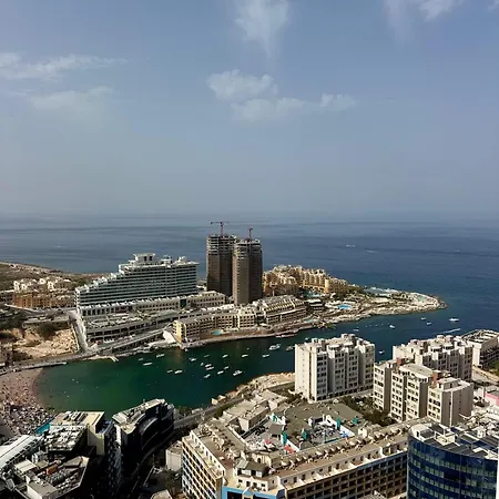Mercury Luxe Panoramic Sea View Apartman San Ġiljan